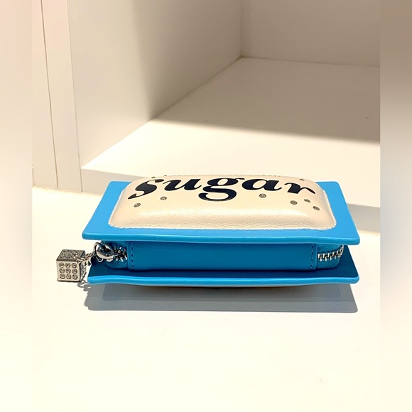 ๐ฅ SOLD Kate Spade 3D Sugar Packet Small Card Holder Coin Purse RARE ๐ฅ - Picture 5 of 10